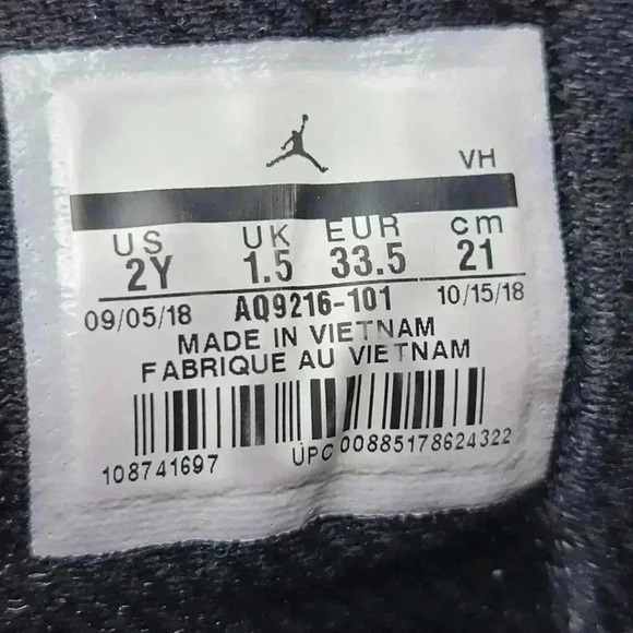 Jordan Max Aura PS Sneakers - 2Y - Picture 10 of 10